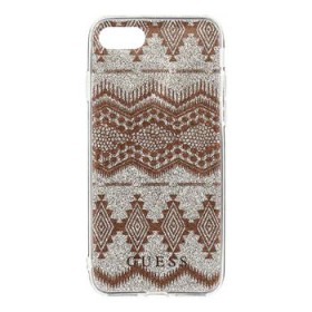 Guess Ethnic Chic Tribal 3D TPU Puzdro Taupe pre iPhone 7/8/SE2020